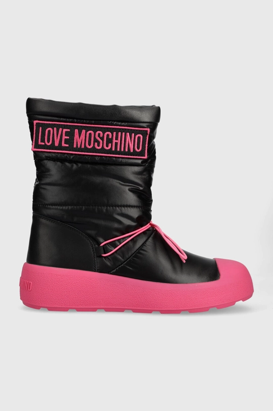 чорний Зимові чоботи Love Moschino RACE50 Жіночий