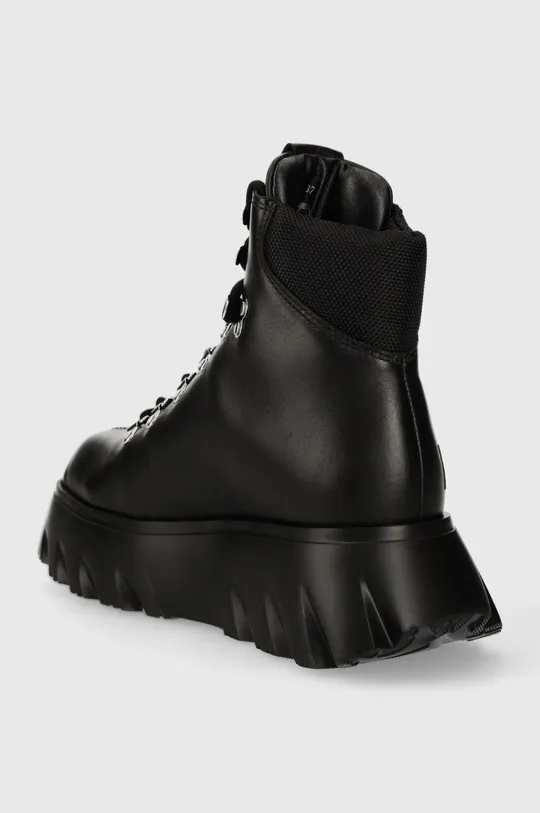 Love Moschino magasszárú cipő CLIMB60 Szár: textil, természetes bőr Belseje: szintetikus anyag Talp: szintetikus anyag