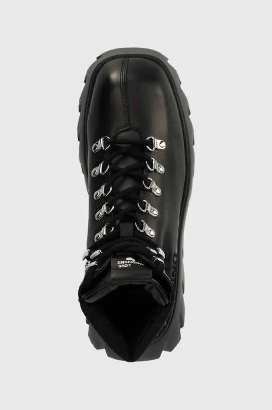 fekete Love Moschino magasszárú cipő CLIMB60