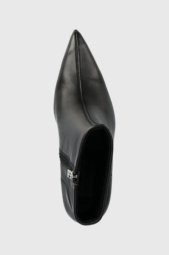 μαύρο Δερμάτινες μπότες Steve Madden Iyanna