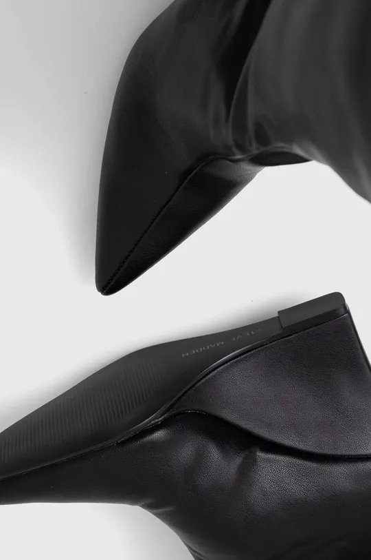 črna Elegantni škornji Steve Madden Showout