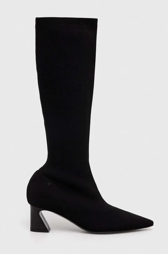 črna Elegantni škornji Patrizia Pepe Ženski