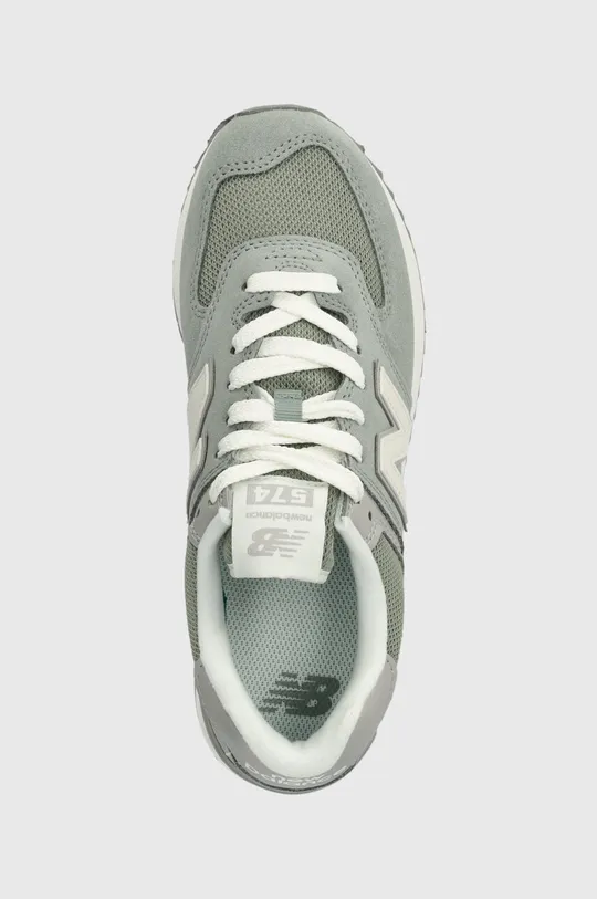 tyrkysová Semišové sneakers boty New Balance WL574ZSG
