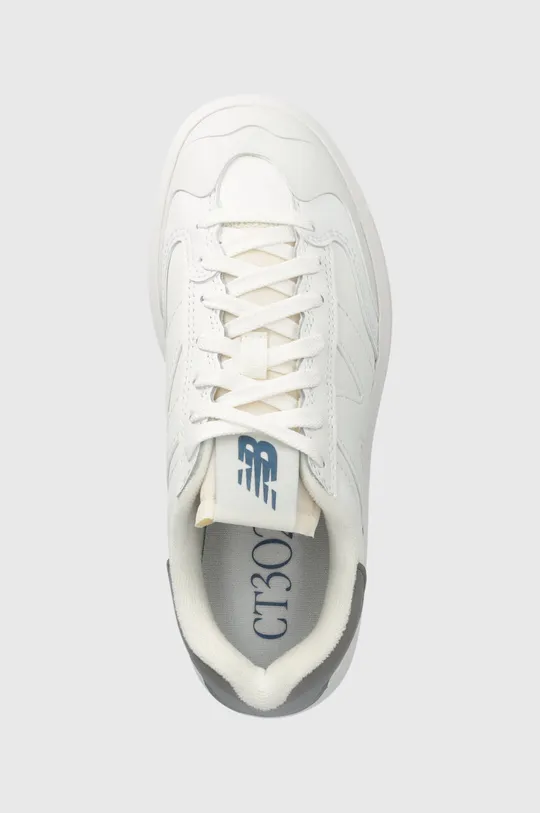 λευκό Δερμάτινα αθλητικά παπούτσια New Balance CT302LP