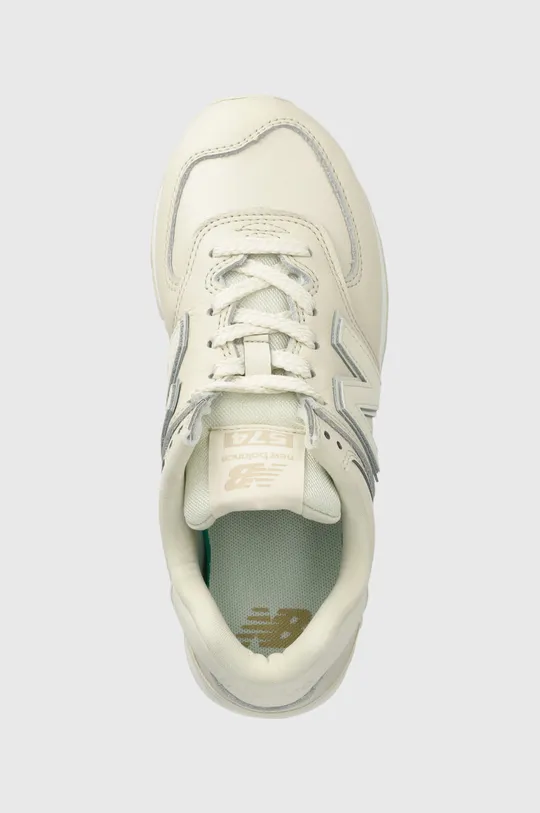 beige New Balance sneakers WL574IR2