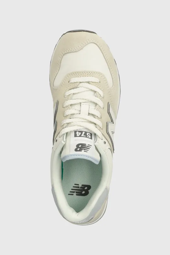 béžová Sneakers boty New Balance WL574AA2
