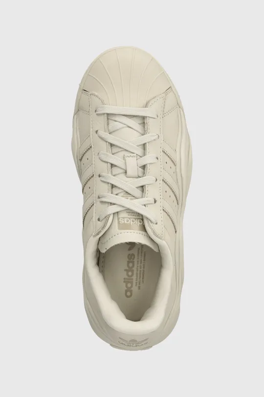 grigio adidas Originals sneakers in pelle