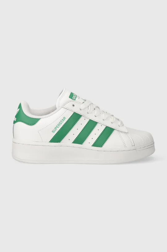 white adidas Originals leather sneakers Superstar Women’s