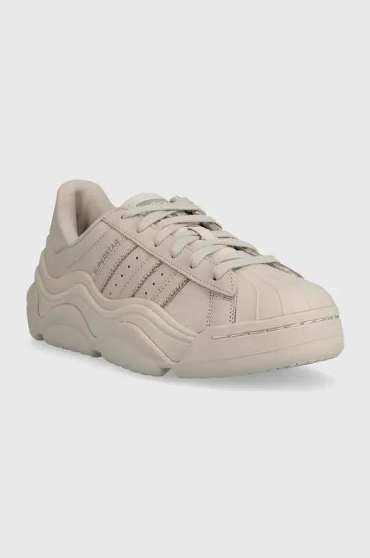 adidas Originals leather sneakers SUPERSTAR MILLENCON beige