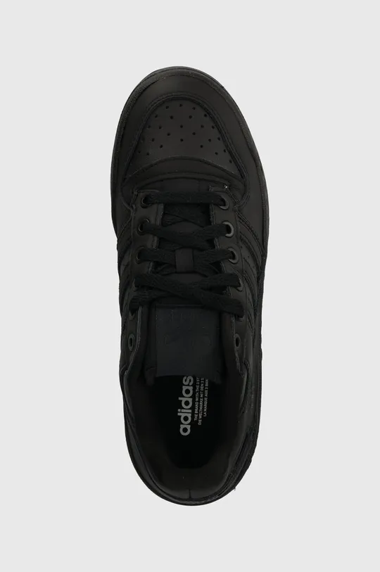 μαύρο Δερμάτινα αθλητικά παπούτσια adidas Originals Forum Bold