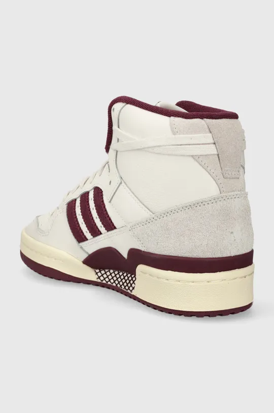 adidas Originals leather sneakers Forum 84 Uppers: Natural leather, Suede, coated leather Inside: Textile material Outsole: Synthetic material