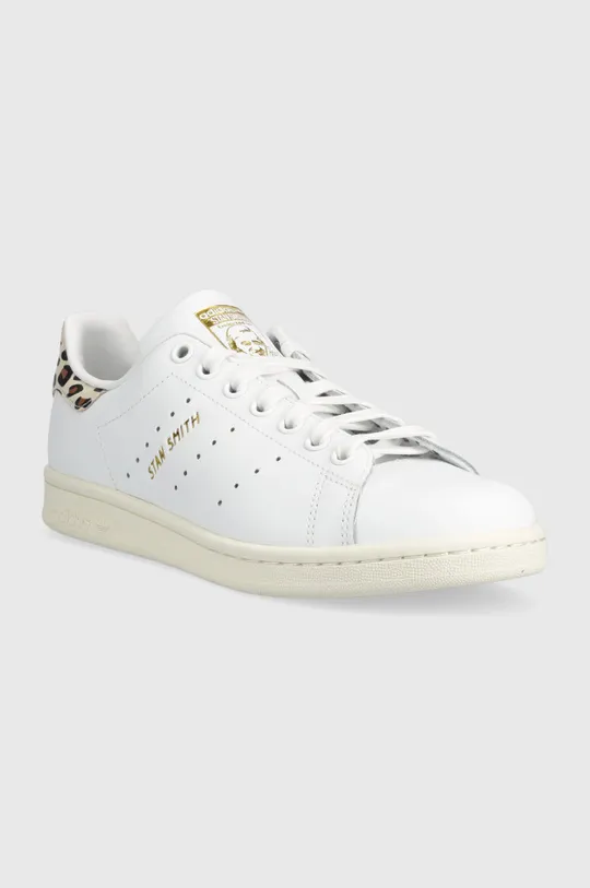 Δερμάτινα αθλητικά παπούτσια adidas Originals Stan Smith λευκό