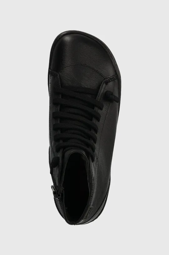 μαύρο Δερμάτινα αθλητικά παπούτσια Camper Peu Cami