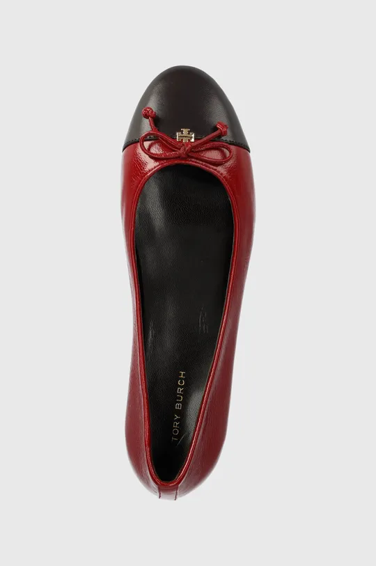 красный Кожаные балетки Tory Burch CAP-TOE BALLET