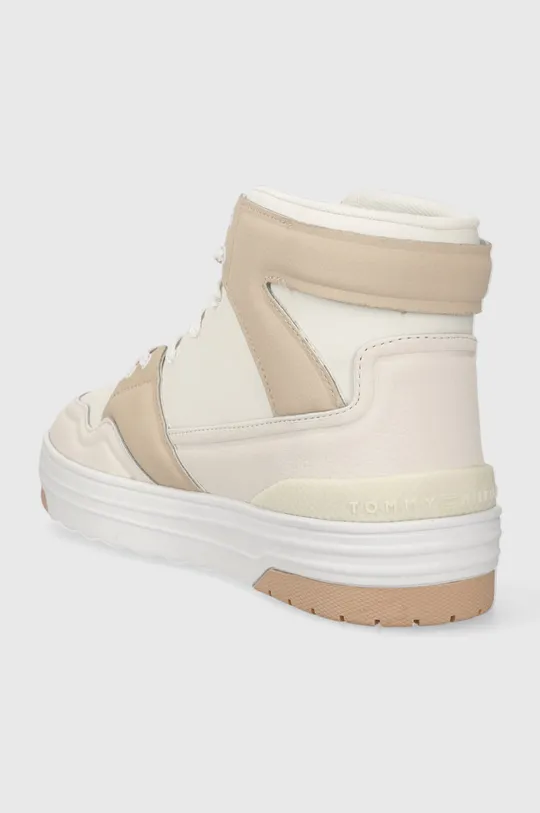 Tommy Hilfiger sneakersy skórzane TH HI BASKET SNEAKER Cholewka: Skóra naturalna, Wnętrze: Materiał tekstylny, Podeszwa: Materiał syntetyczny