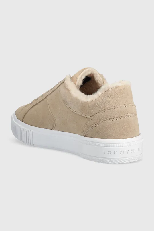 Σουέτ αθλητικά παπούτσια Tommy Hilfiger VULC SUEDE SNEAKER LO Πάνω μέρος: Δέρμα σαμουά Εσωτερικό: Υφαντικό υλικό Σόλα: Συνθετικό ύφασμα