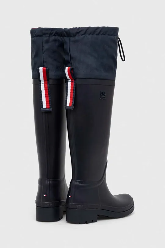 Gumijasti škornji Tommy Hilfiger TOMMY TARTAN RUBBERBOOT Zunanjost: Sintetični material, Tekstilni material Notranjost: Tekstilni material Podplat: Sintetični material