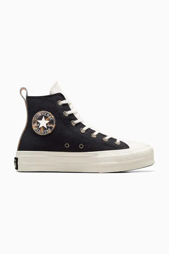 crna Tenisice Converse Chuck Taylor All Star Lift Ženski