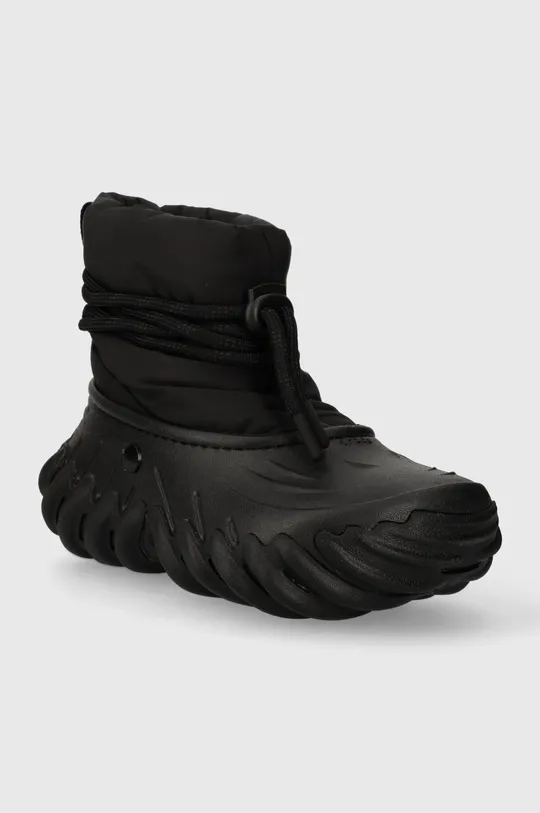 Μπότες χιονιού Crocs Echo Boot μαύρο