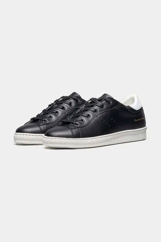 Δερμάτινα αθλητικά παπούτσια Filling Pieces μαύρο