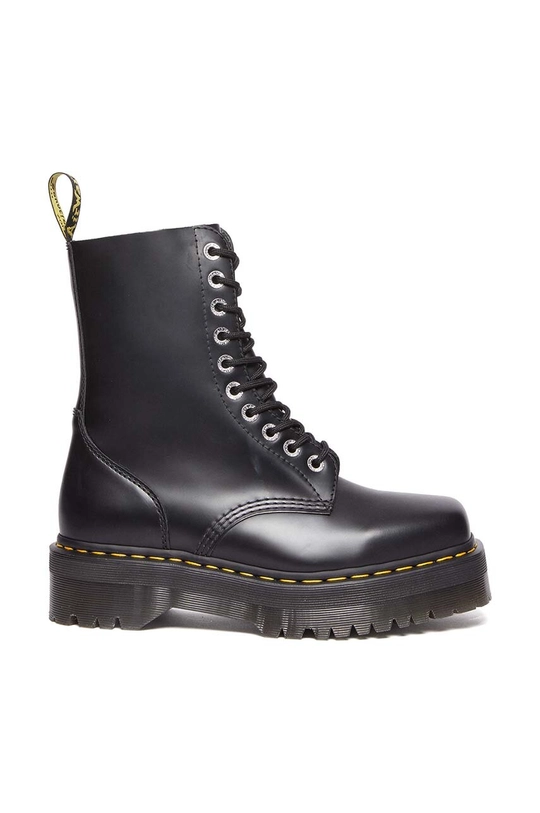 czarny Dr. Martens workery skórzane 1490 Quad Squared Damski