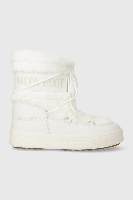 bijela Čizme za snijeg Moon Boot LTRACK FAUX FUR WP Ženski