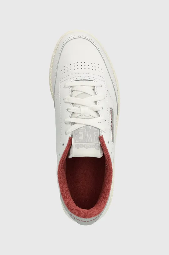 white Reebok leather sneakers Club C 85