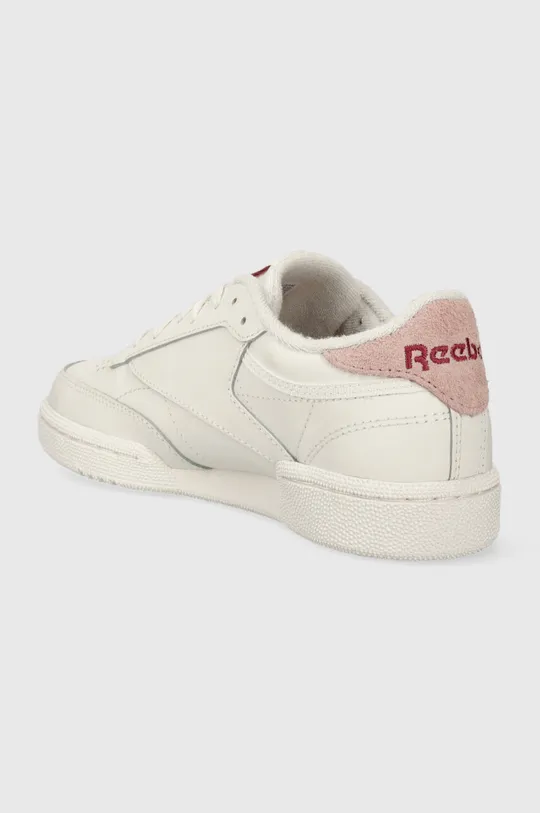 Reebok leather sneakers Club C 85 Uppers: Natural leather Inside: Textile material Outsole: Synthetic material
