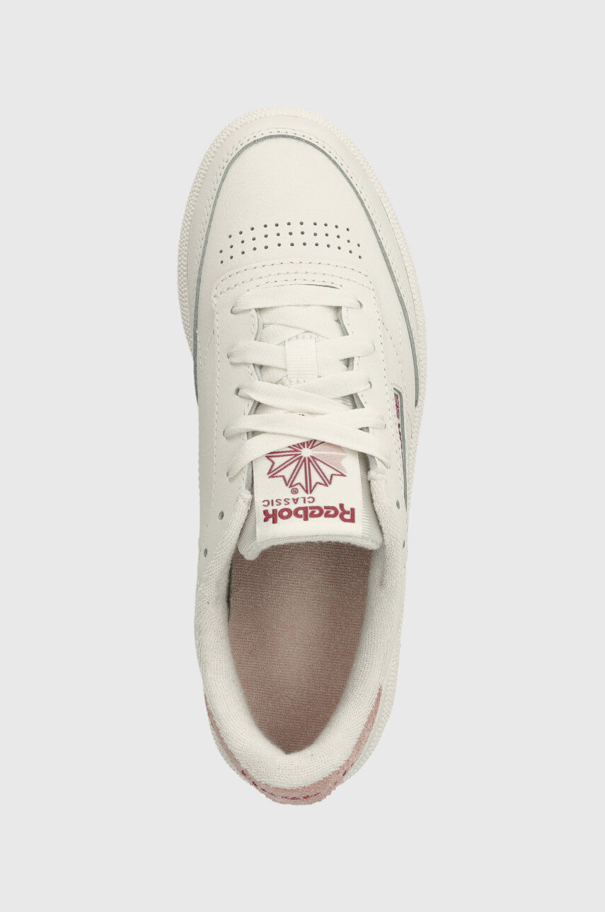 Шкіряні кросівки Reebok Club C 85 колір бежевий | ANSWEAR.ua
