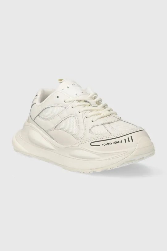 Tommy Jeans sneakersy TJW FUR FASHION RUNNER LC WL biały
