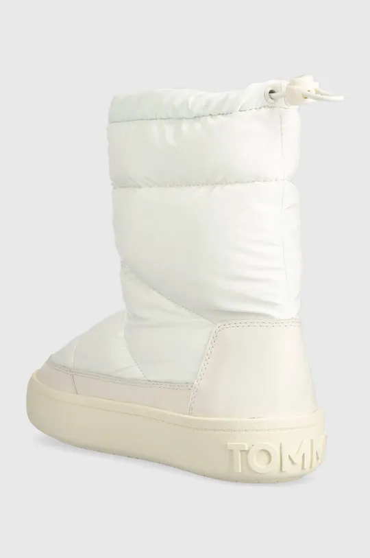 Snehule Tommy Jeans TJW WINTER BOOT Zvršok: Textil, Prírodná koža Vnútro: Textil Podrážka: Syntetická látka