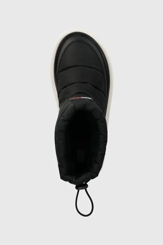чорний Зимові чоботи Tommy Jeans TJW PADDED FLAT BOOT