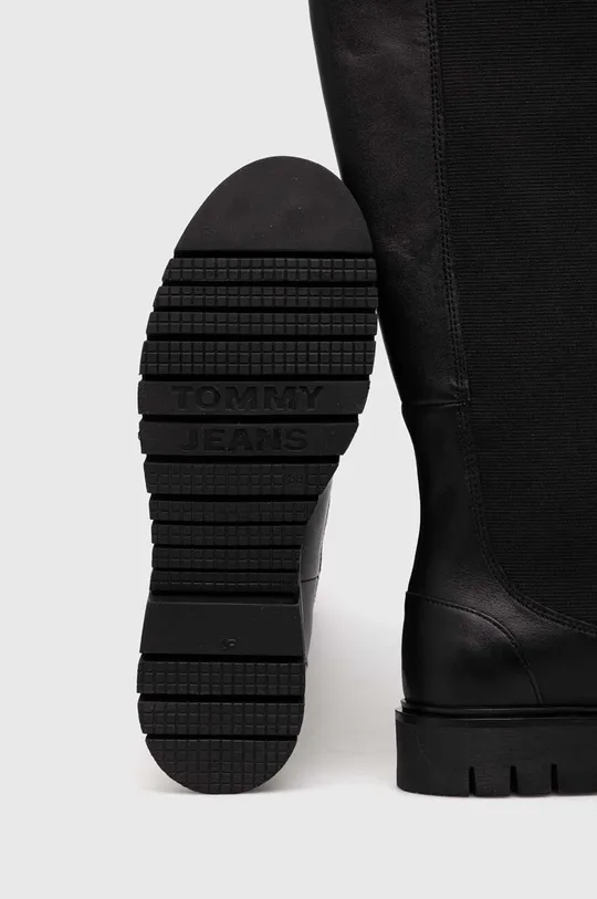 črna Elegantni škornji Tommy Jeans TJW HIGH SHAFT BOOT