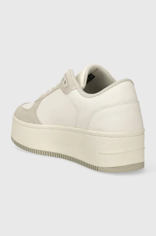 Tommy Jeans sneakers in pelle TJW FLATFORM MAT MIX Gambale: Pelle naturale, Scamosciato Parte interna: Materiale tessile Suola: Materiale sintetico