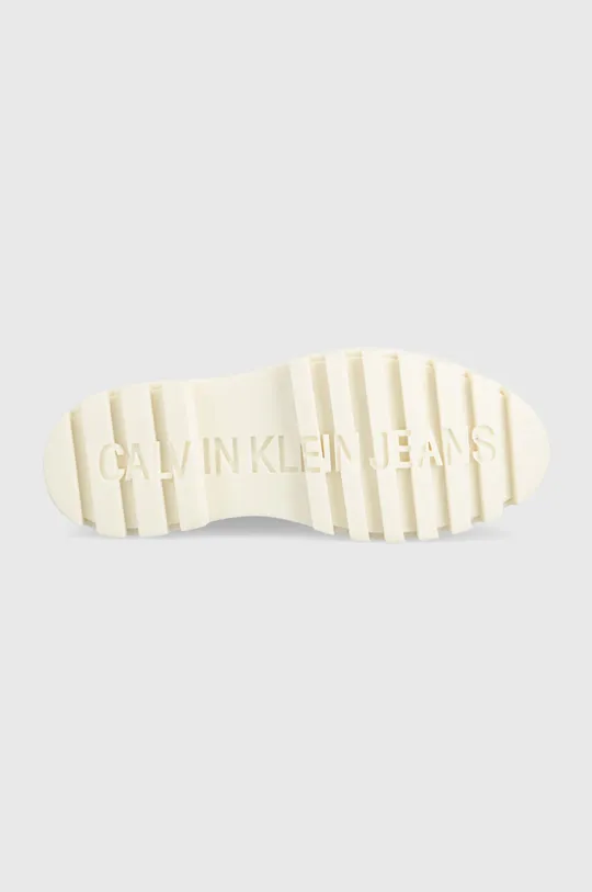 Calvin Klein Jeans śniegowce FLATFORM SNOW BOOT NYLON WN Damski