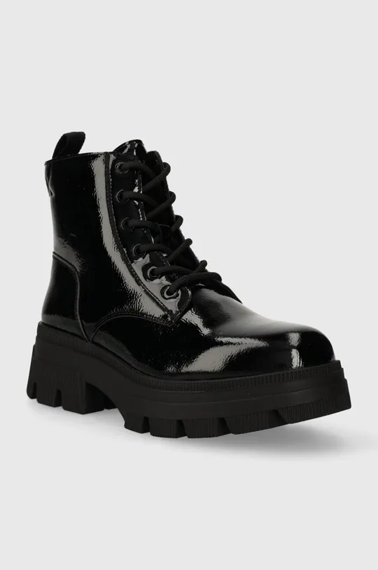 Calvin Klein Jeans workery CHUNKY COMBAT LACEUP BOOT WN czarny