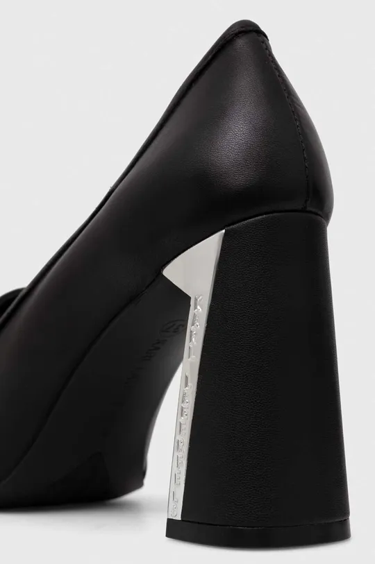 чорний Шкіряні туфлі Karl Lagerfeld MASQUE