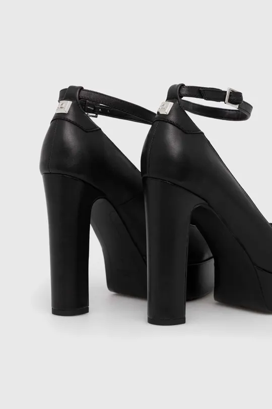 Кожаные туфли Karl Lagerfeld SOIREE PLATFORM Голенище: Натуральная кожа Внутренняя часть: Синтетический материал, Натуральная кожа Подошва: Синтетический материал