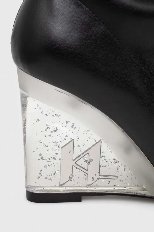 μαύρο Μπότες Karl Lagerfeld ICE WEDGE
