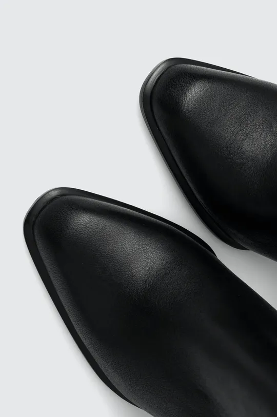Kožené členkové topánky Karl Lagerfeld IKON HEEL Dámsky
