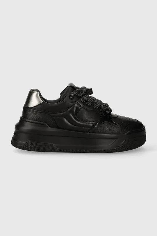 μαύρο Δερμάτινα αθλητικά παπούτσια Karl Lagerfeld KREW MAX KC Γυναικεία