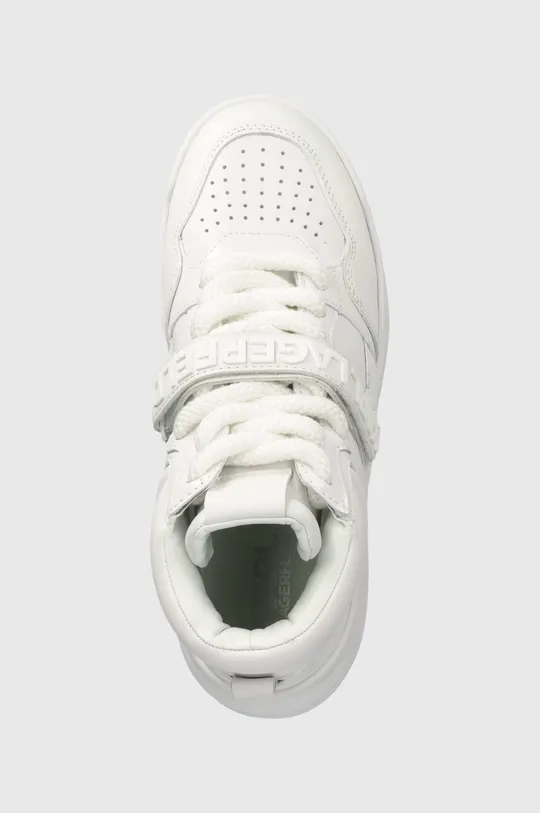 λευκό Δερμάτινα αθλητικά παπούτσια Karl Lagerfeld KREW MAX KC
