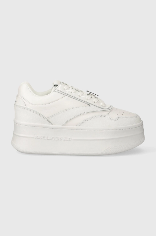 bianco Karl Lagerfeld sneakers in pelle KOBO III KC Donna