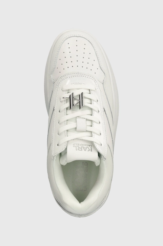 bianco Karl Lagerfeld sneakers in pelle KOBO III KC