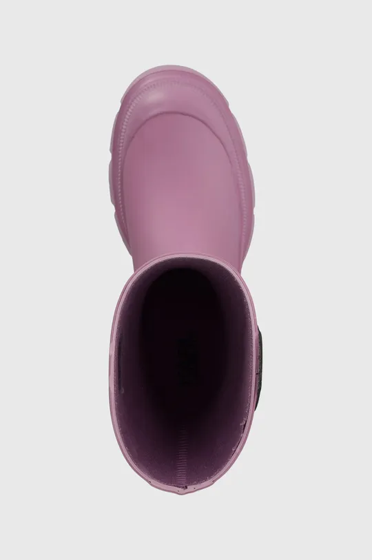 violetto Karl Lagerfeld stivali di gomma TREKKA RAIN NFT