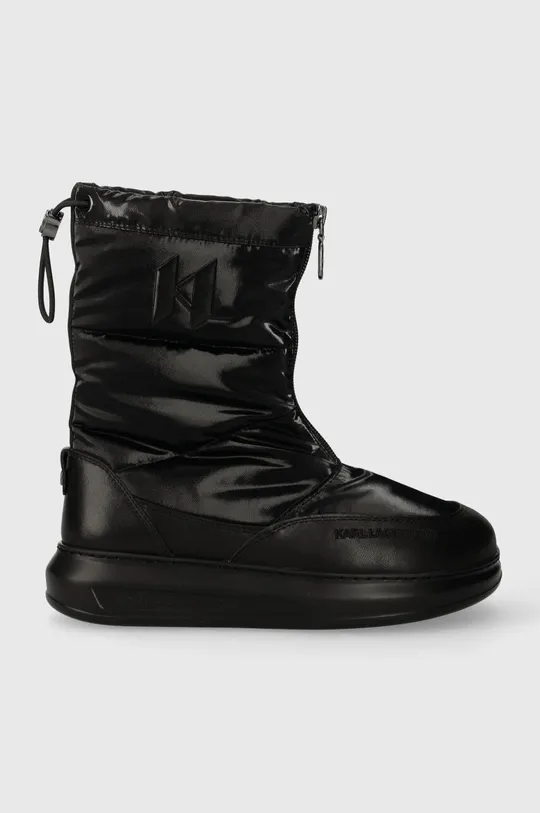 чорний Зимові чоботи Karl Lagerfeld KAPRI KOSI Жіночий