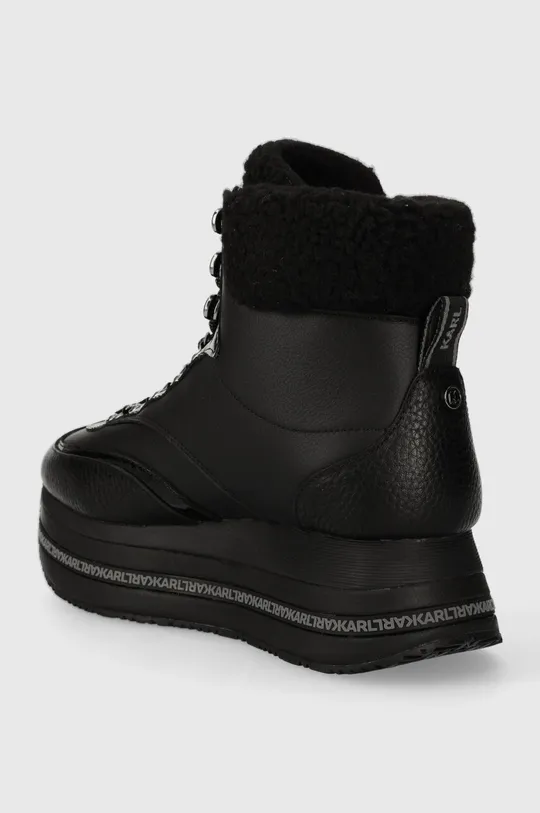 Δερμάτινα παπούτσια Karl Lagerfeld VELOCITA MAX KC Πάνω μέρος: Υφαντικό υλικό, Φυσικό δέρμα Εσωτερικό: Υφαντικό υλικό Σόλα: Συνθετικό ύφασμα