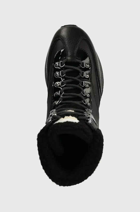 μαύρο Δερμάτινα παπούτσια Karl Lagerfeld VELOCITA MAX KC