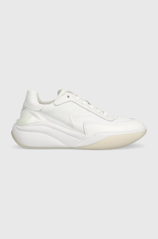 biały Calvin Klein sneakersy CLOUD WEDGE LACE UP Damski