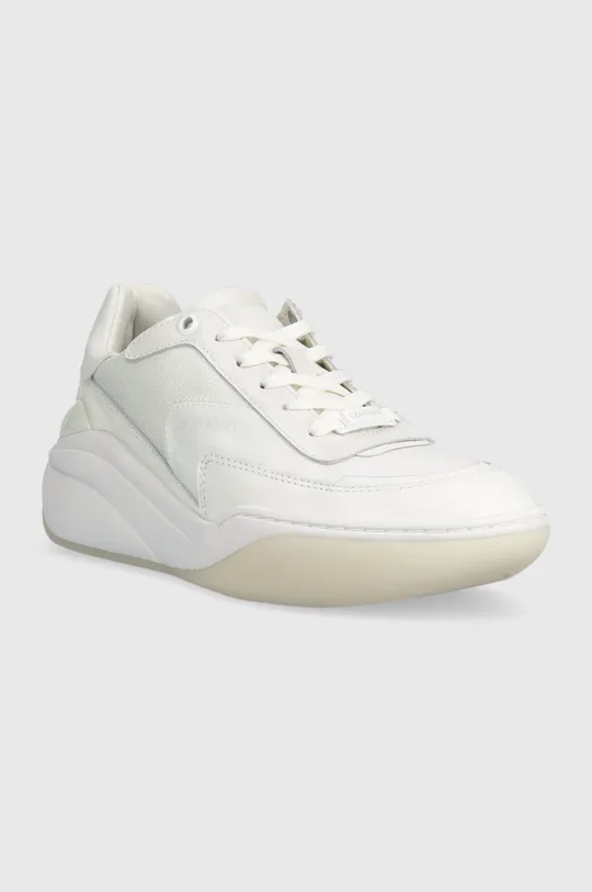 Calvin Klein sneakersy CLOUD WEDGE LACE UP biały